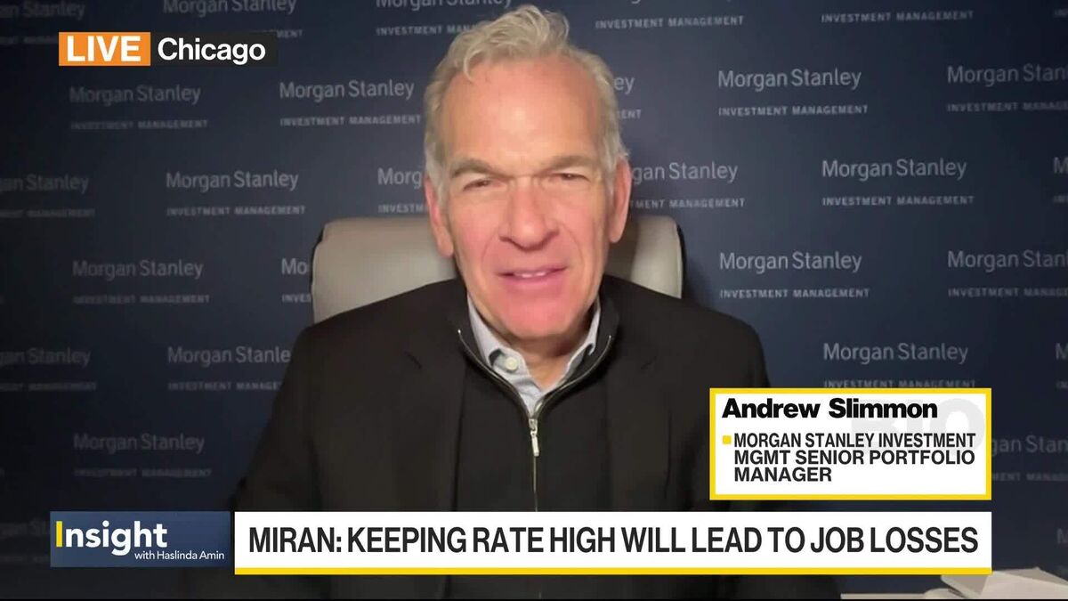 Morgan Stanley's Slimmon on Excess Liquidity Risks.