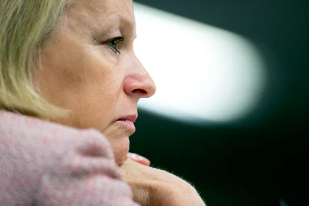 Schapiro in 2012, when she chaired the U.S. Securities and Exchange Commission 

