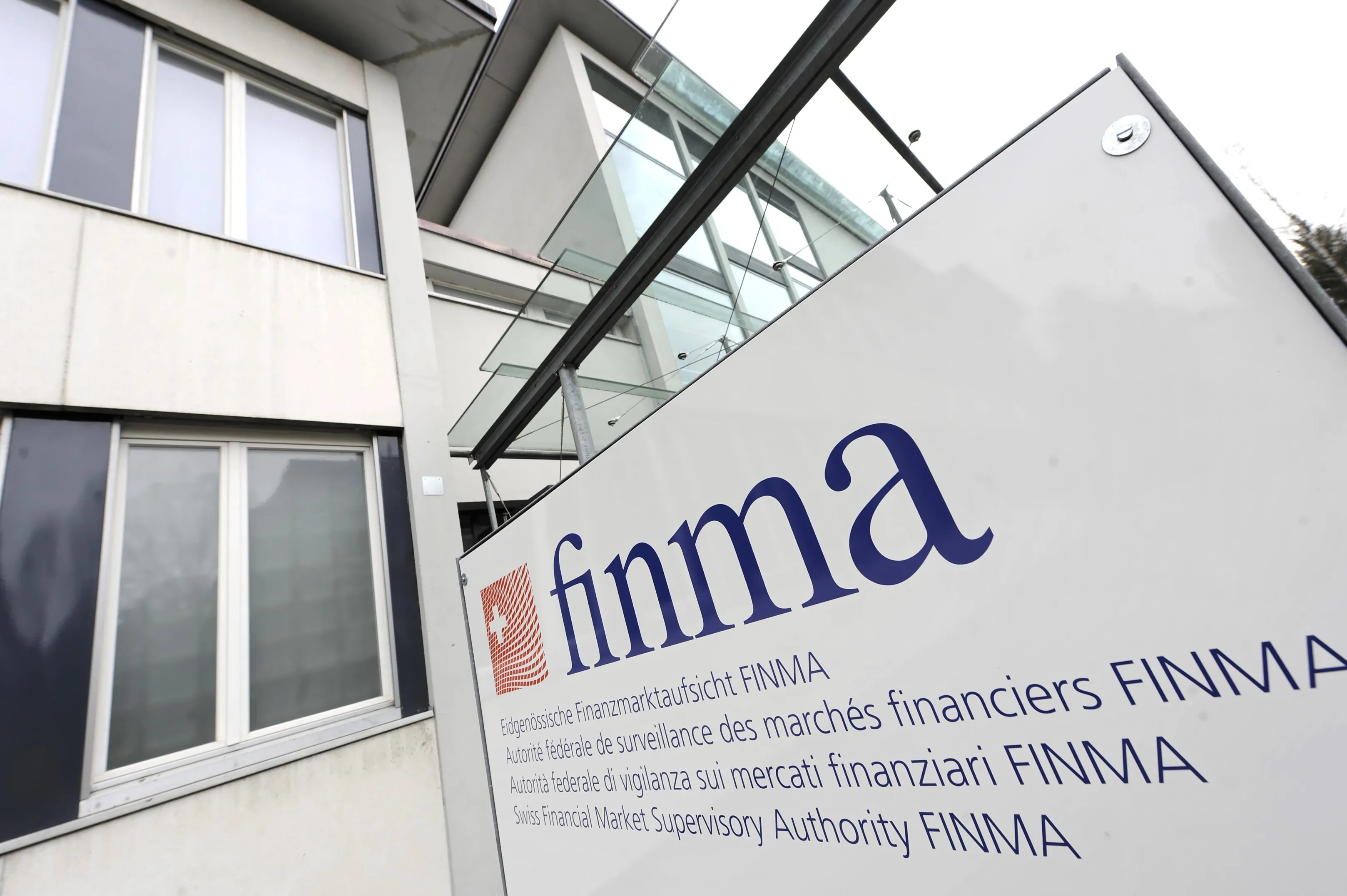 The headquarters of the Swiss Financial Market Supervisory Authority in Bern.