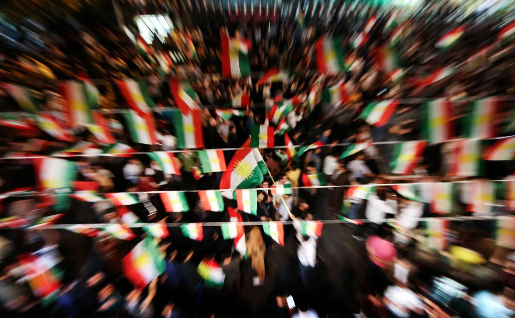 The very model of a modern ethnic group seeking self-determination.
