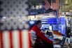 A trader works on the floor of the New York Stock Exchange