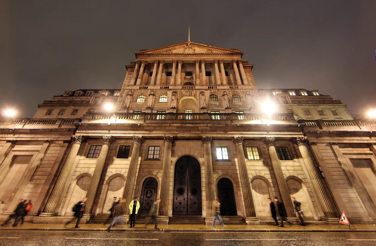 The Bank of England&nbsp;in London.