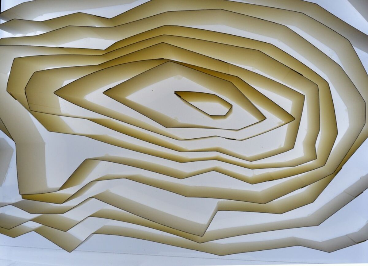 Charles Hutton's Contour Line Map of Schiehallion Recreated by