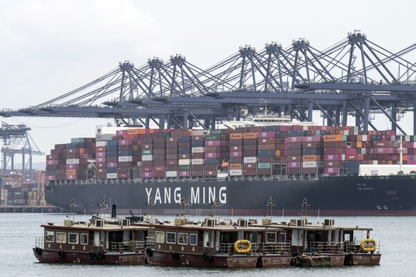 Yantian International Container Terminals as China Exports Drop More Than Expected in Setback to Recovery