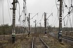 Damaged electrical wires in Lyman, Ukraine on November 27.&nbsp;