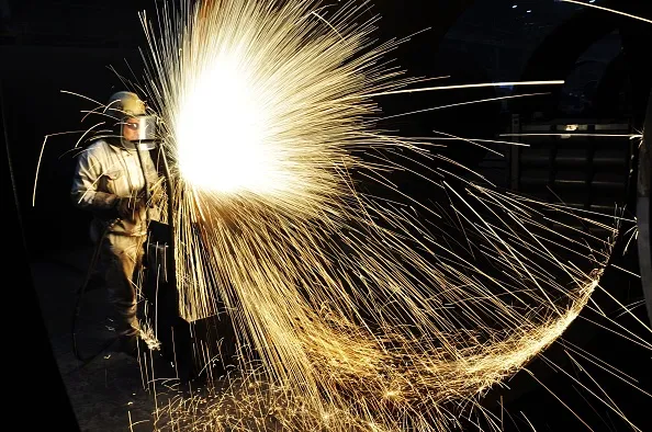 Sparks are flying.
