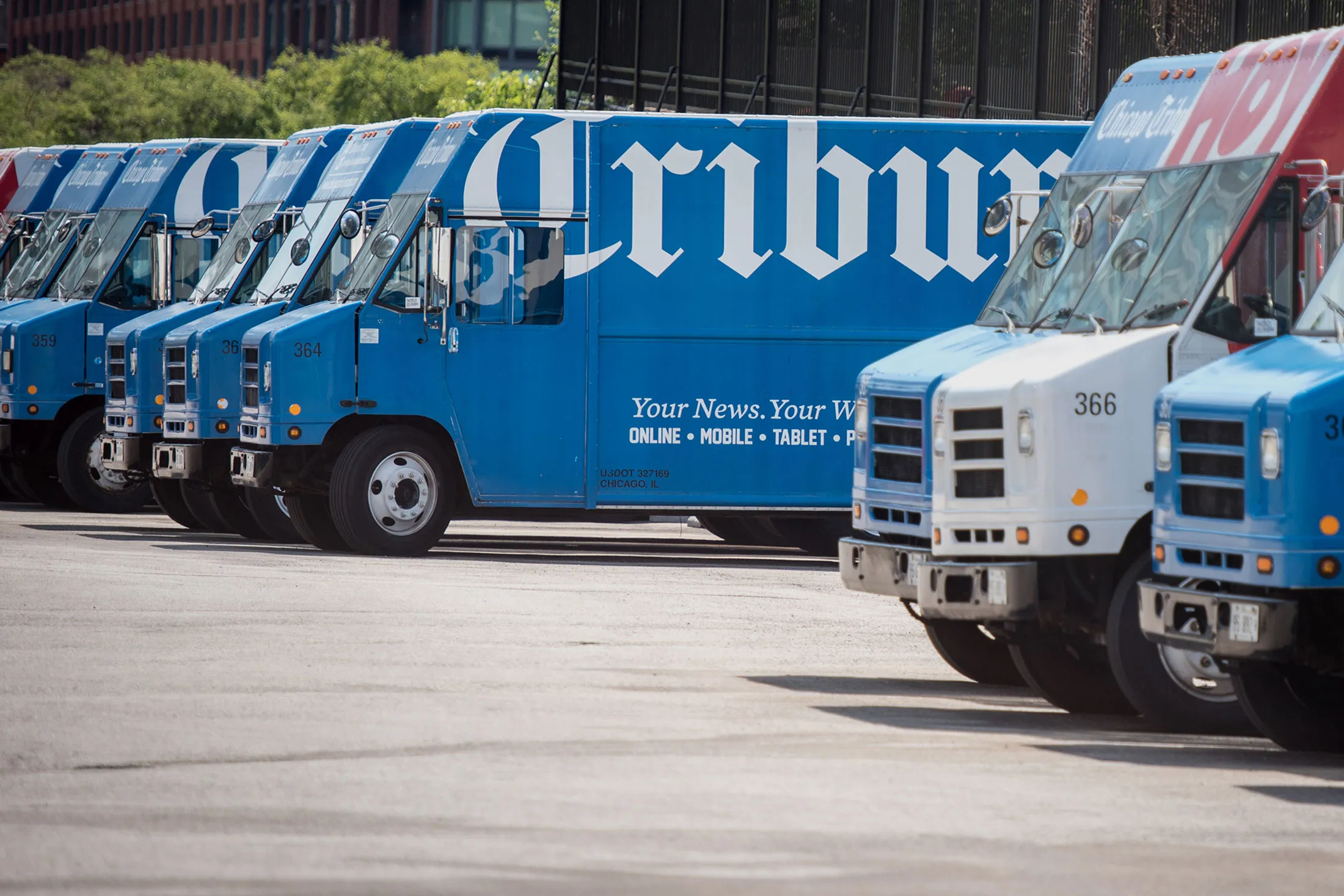 The Chicago Tribune Building Ahead Of Tribune Media Co. Earnings Figures