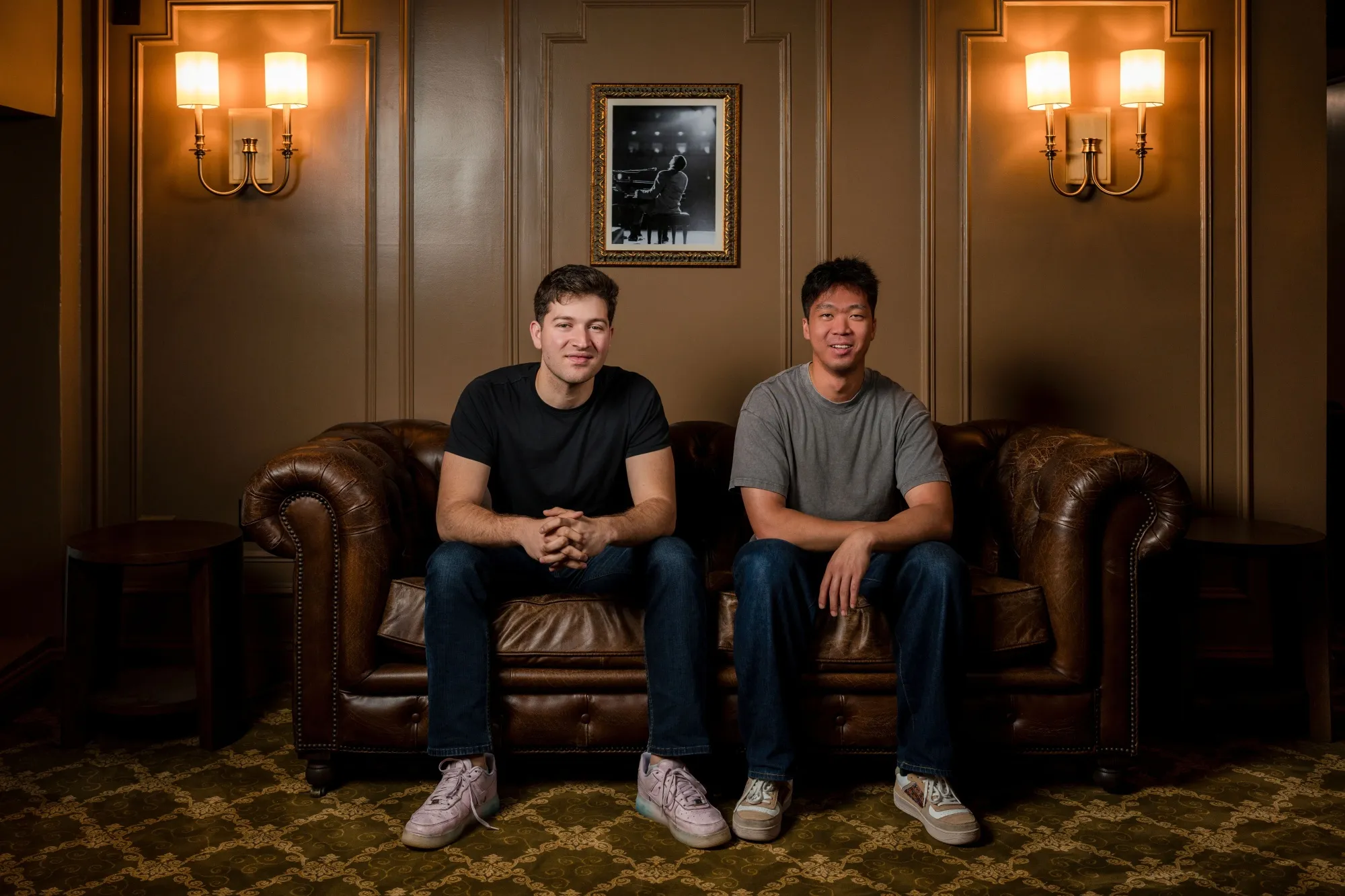 Slash Financial co-founders Victor Cardenas, left,&nbsp;and Kevin Bai.