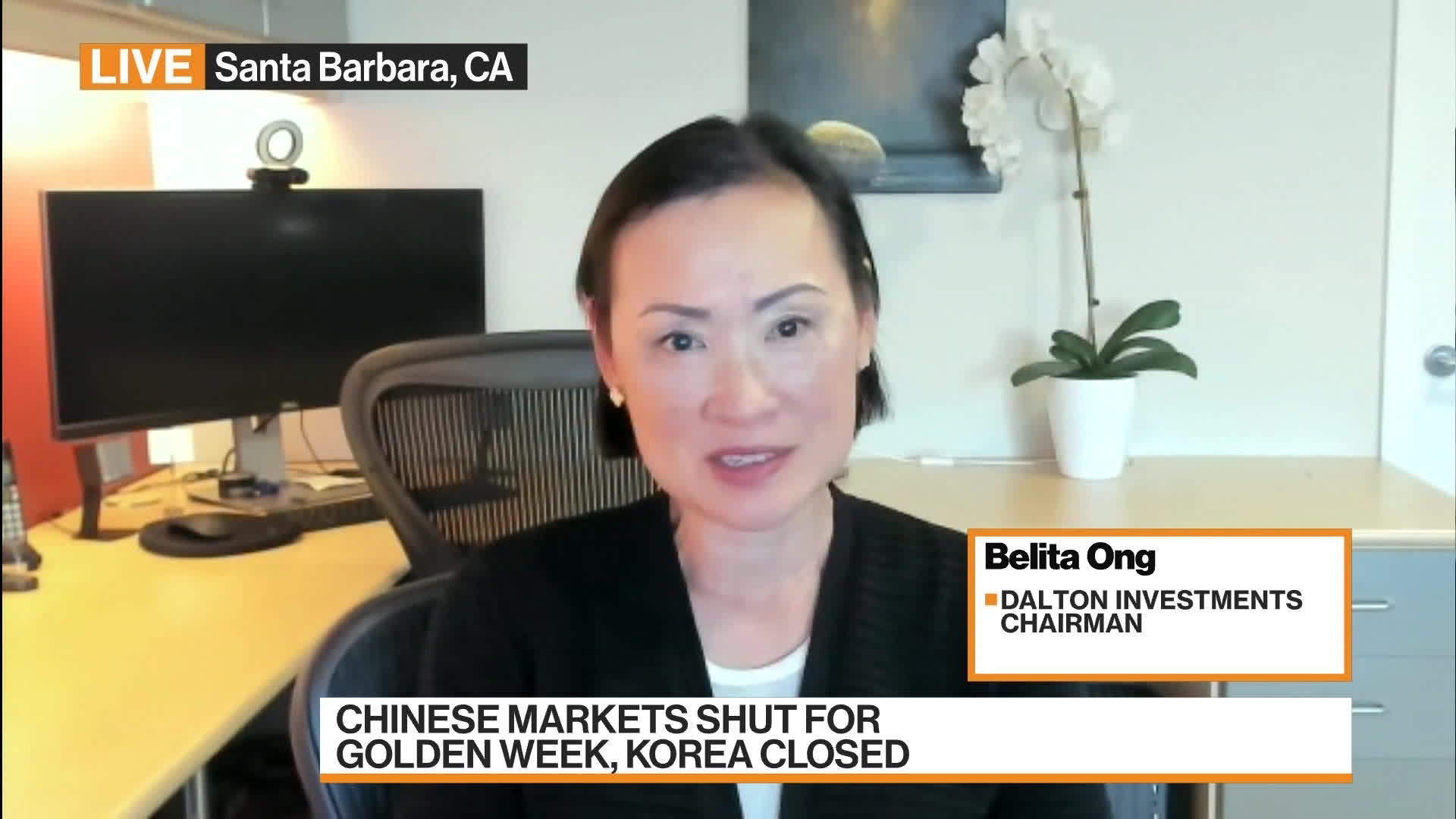 Watch Dalton Investments Belita Ong on Strategy, Markets Bloomberg
