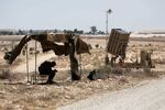 An Iron Dome battery in southern Israel