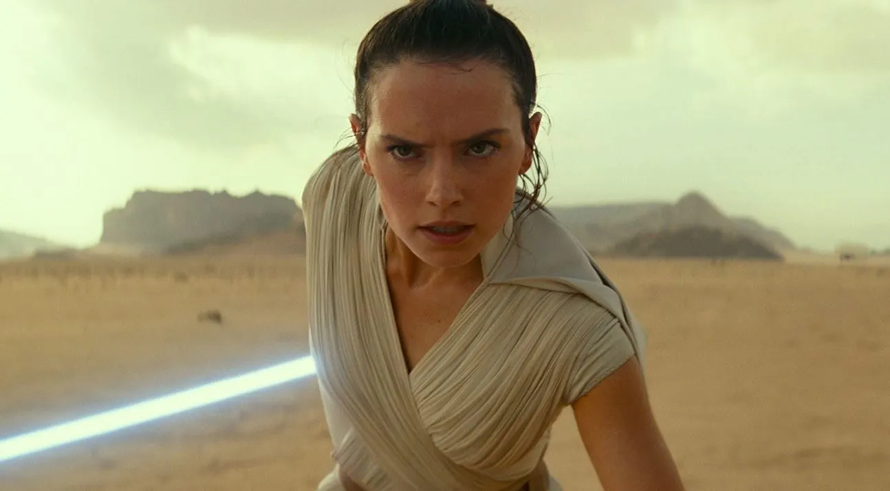 Daisy Ridley stars as Rey in “Star Wars: The Rise of Skywalker.”