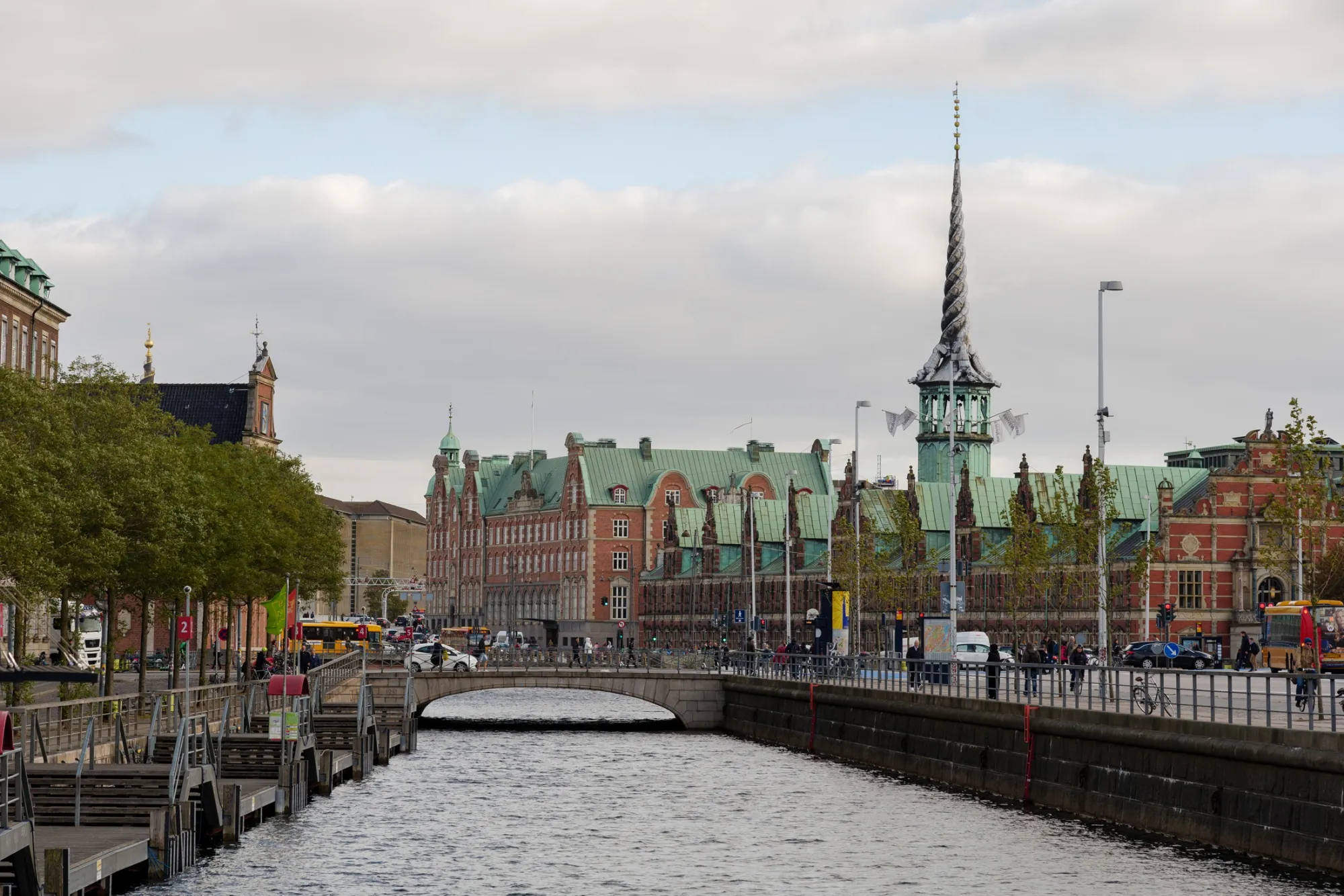 Fire Engulfs Copenhagen Landmark Old Stock Exchange Building - Bloomberg
