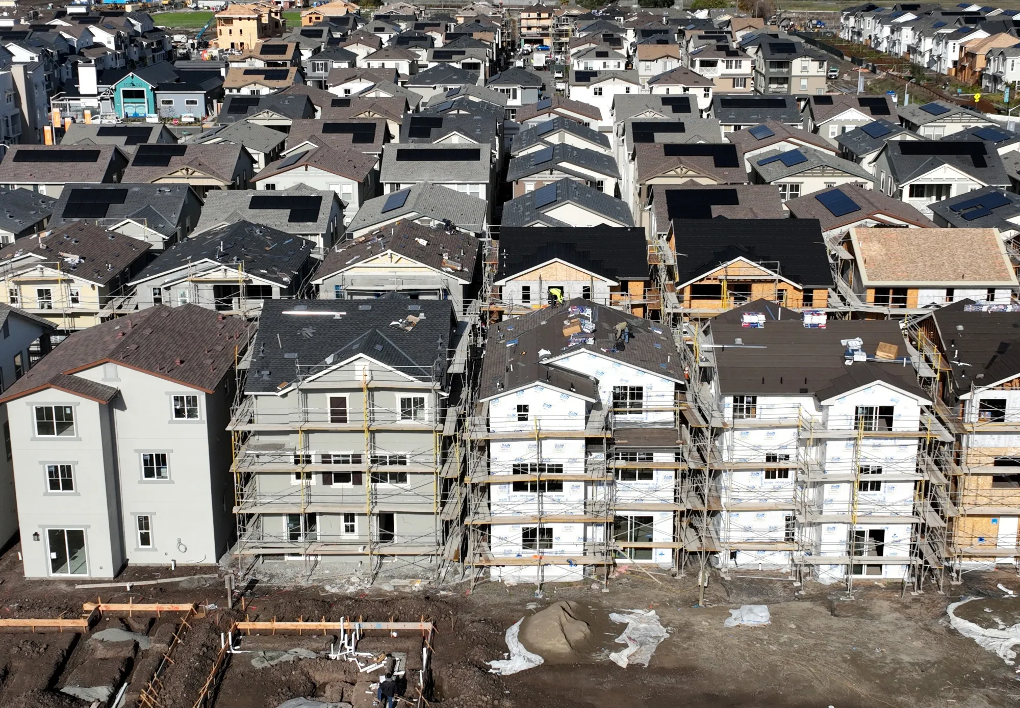 Housing costs account for a large part of the headline inflation number.