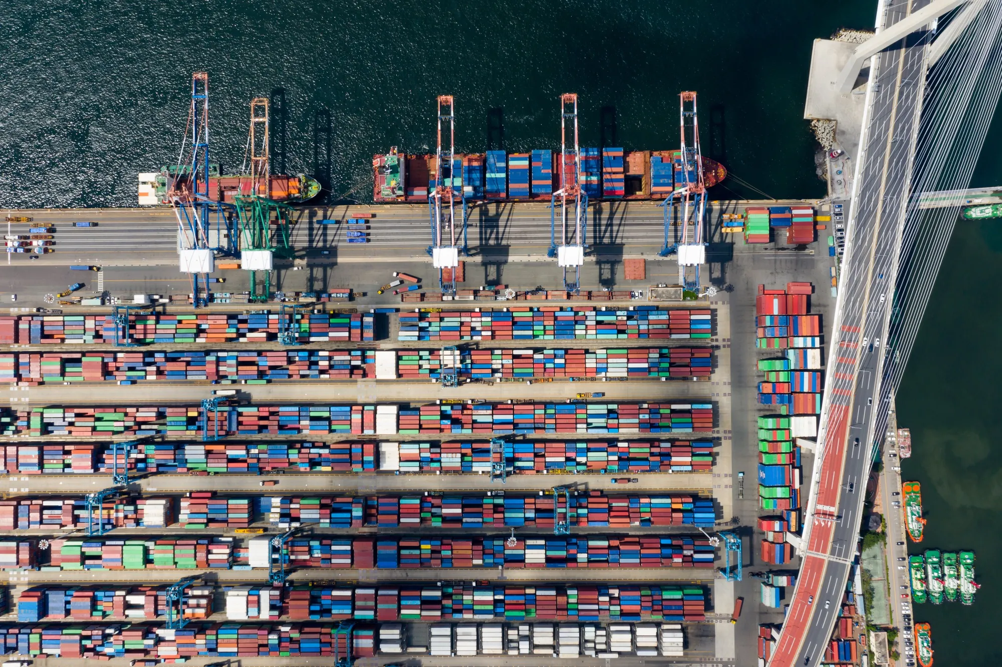 Port of Busan, South Korea.