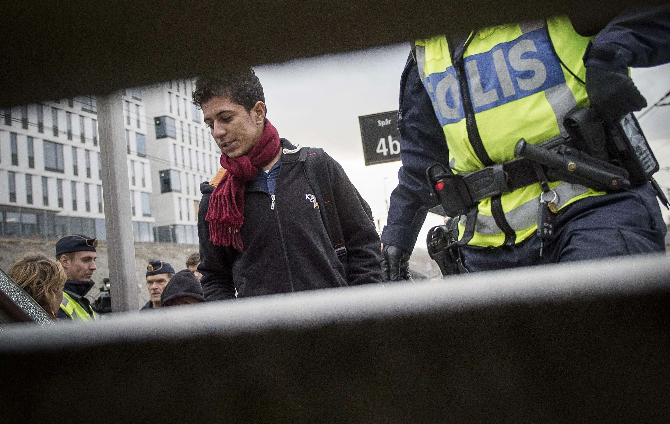Police conduct searches in&nbsp;Malmo, Sweden