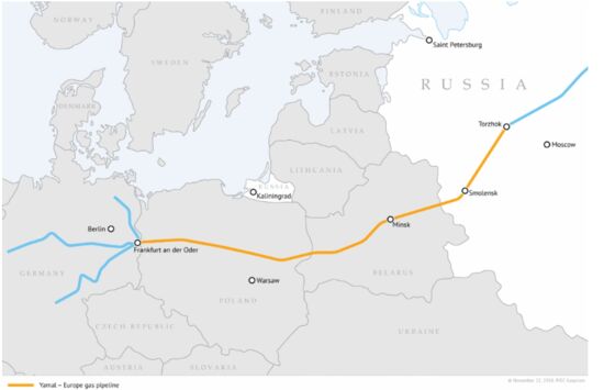 Russian Gas Flows to Europe Plunge After Prices Collapse