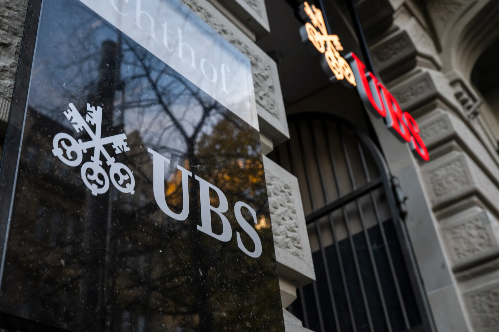 The headquarters of UBS Group AG in Zurich, Switzerland.