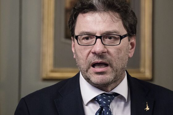 Italy's Giorgetti Hopes ECB Quantitative Easing Will Be Extended