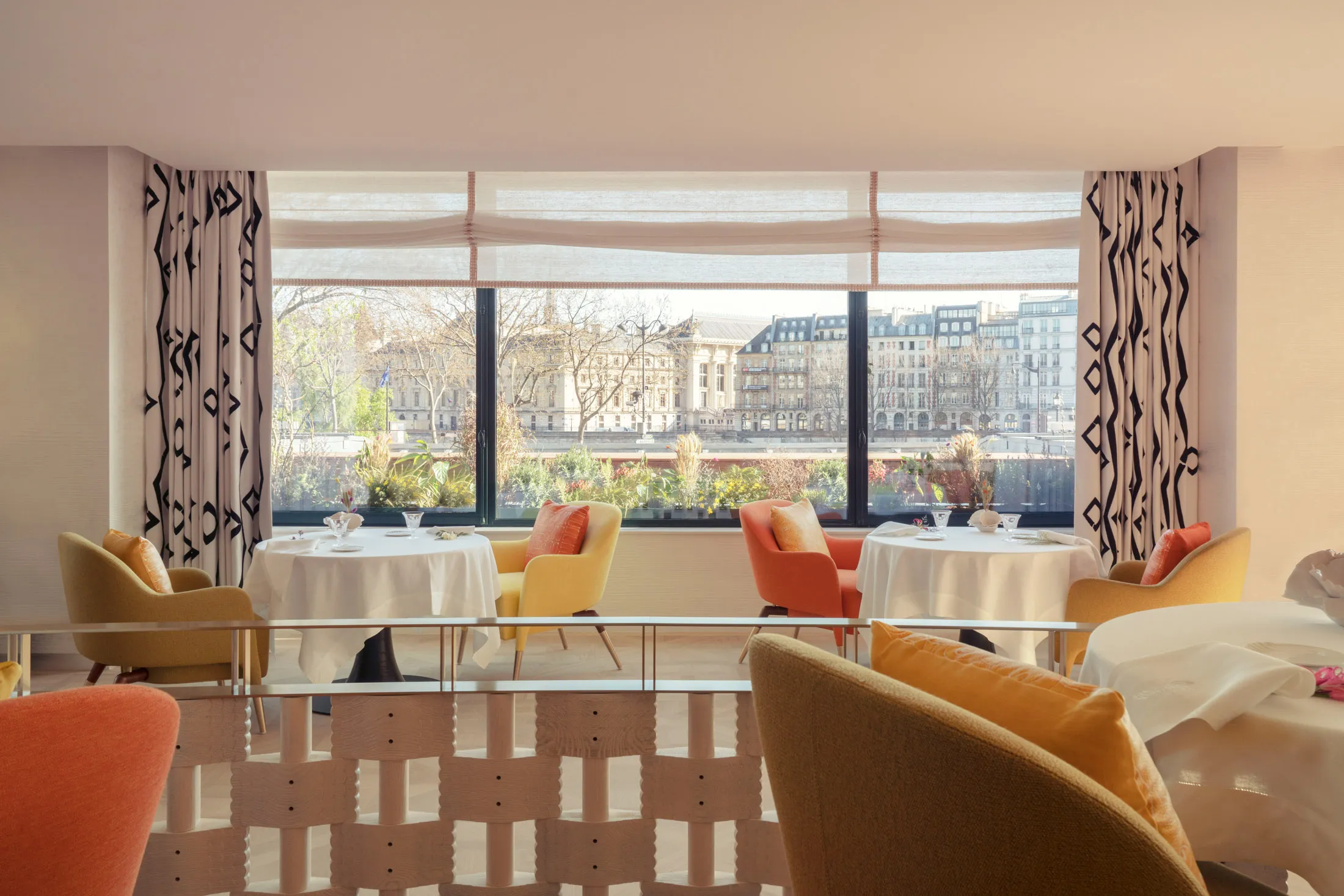 The new Cheval Blanc Paris Restaurant Plénitude is a new three star restaurant.