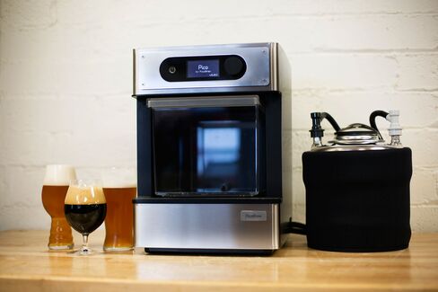The machine itself is still on the large side for a countertop appliance, and you still need space for the keg.