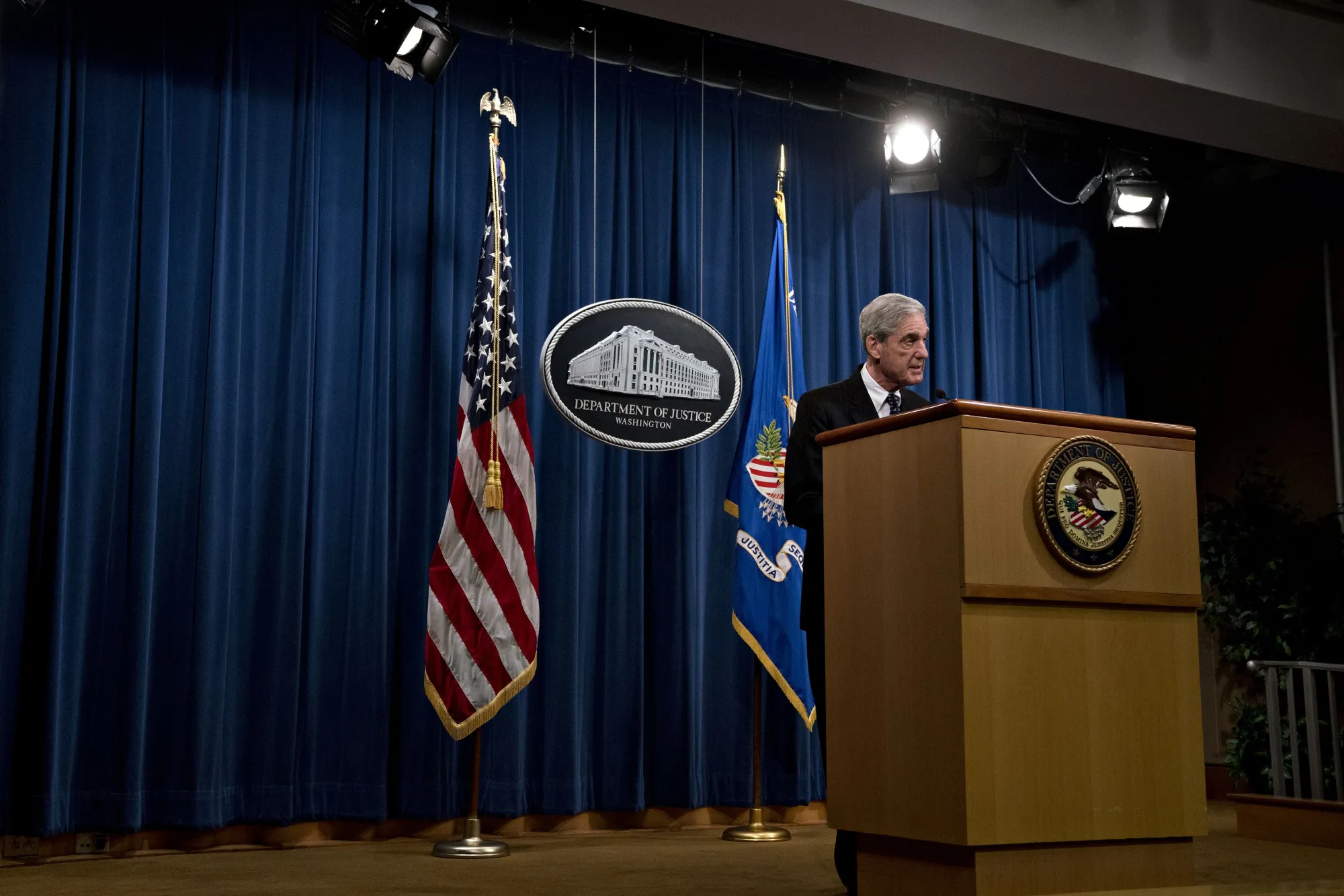 Robert Mueller on May 29.