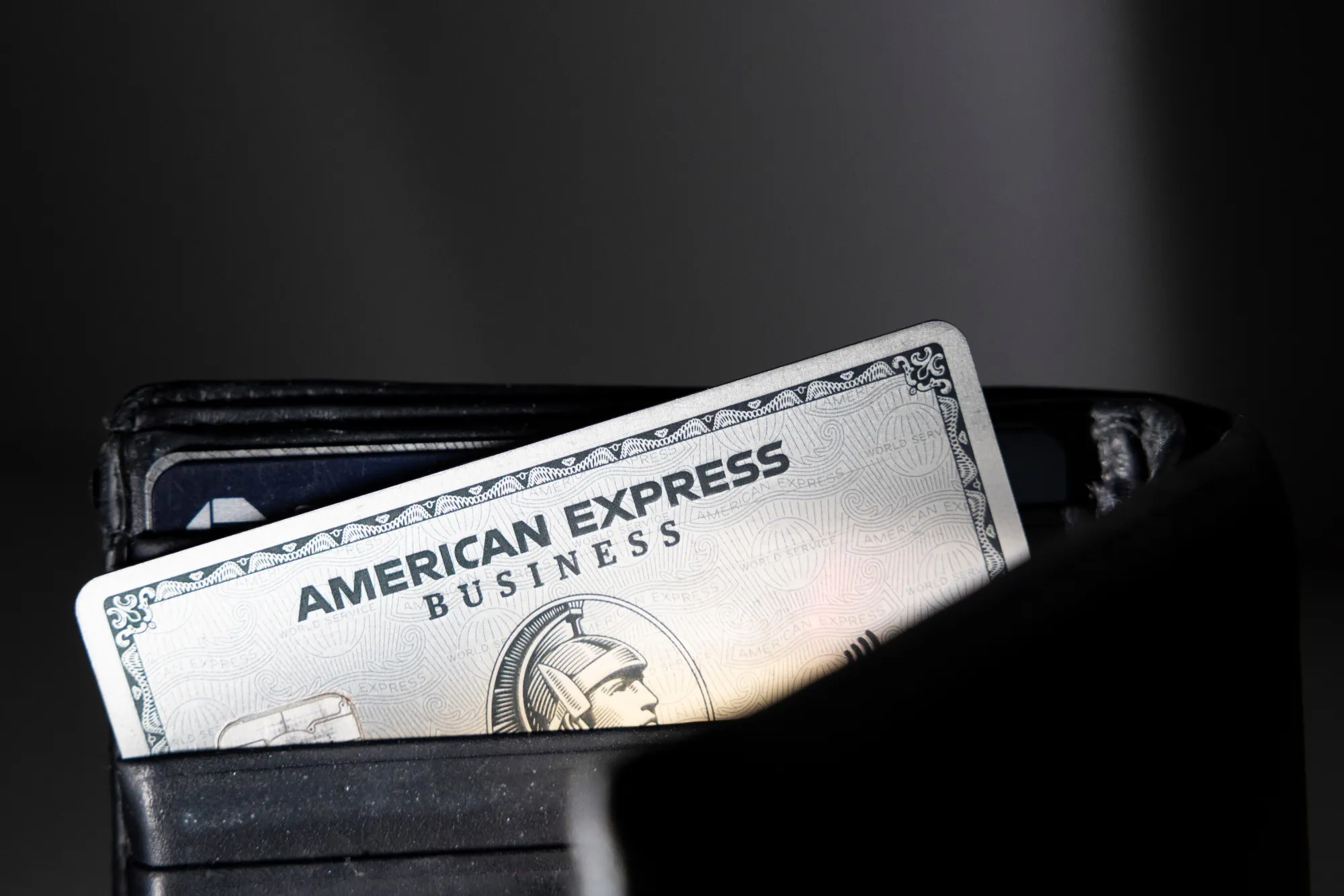 An American Express credit card