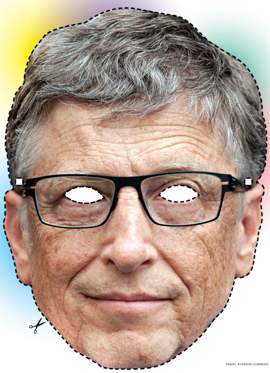 Bill Gates Mask for Your Philanthropy Discussions Bloomberg