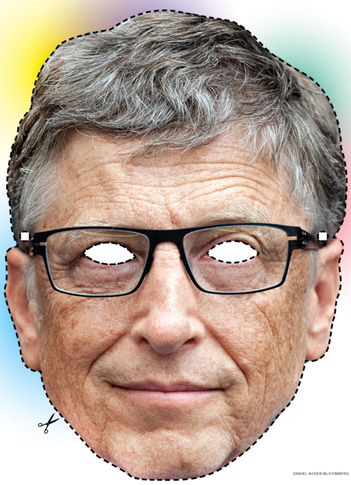 Bill Gates Mask for Your Philanthropy Discussions - Bloomberg