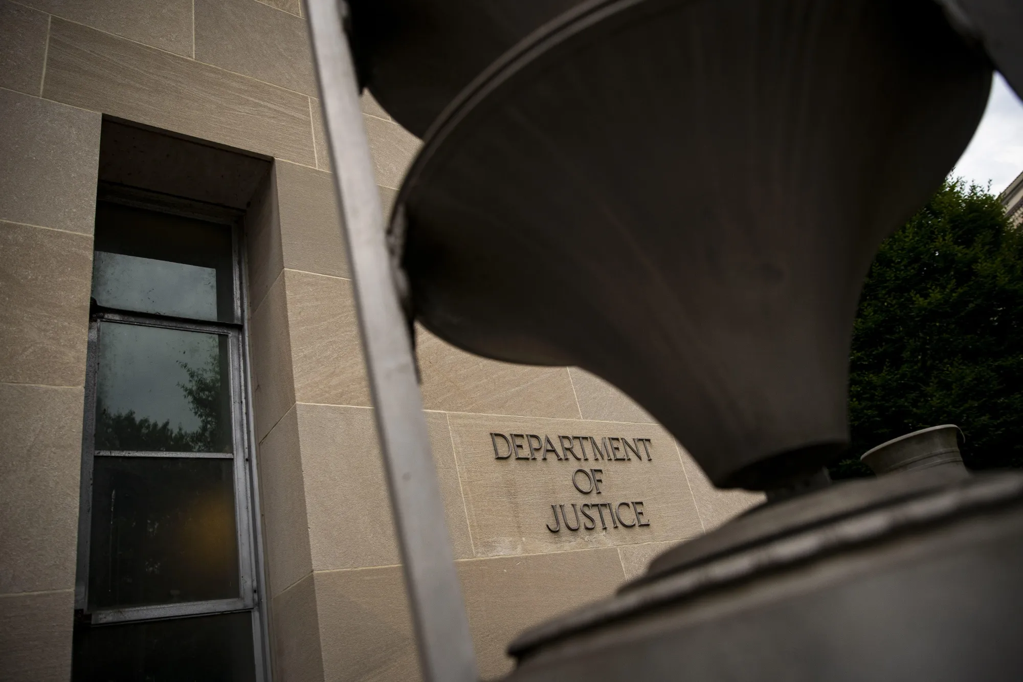 The US Department of Justice (DOJ) headquarters in Washington, DC, US,.