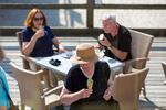 Pensioners Take In The Sea Air On Ruegen Island As Bundesbank Floats Higher Retirement Age 
