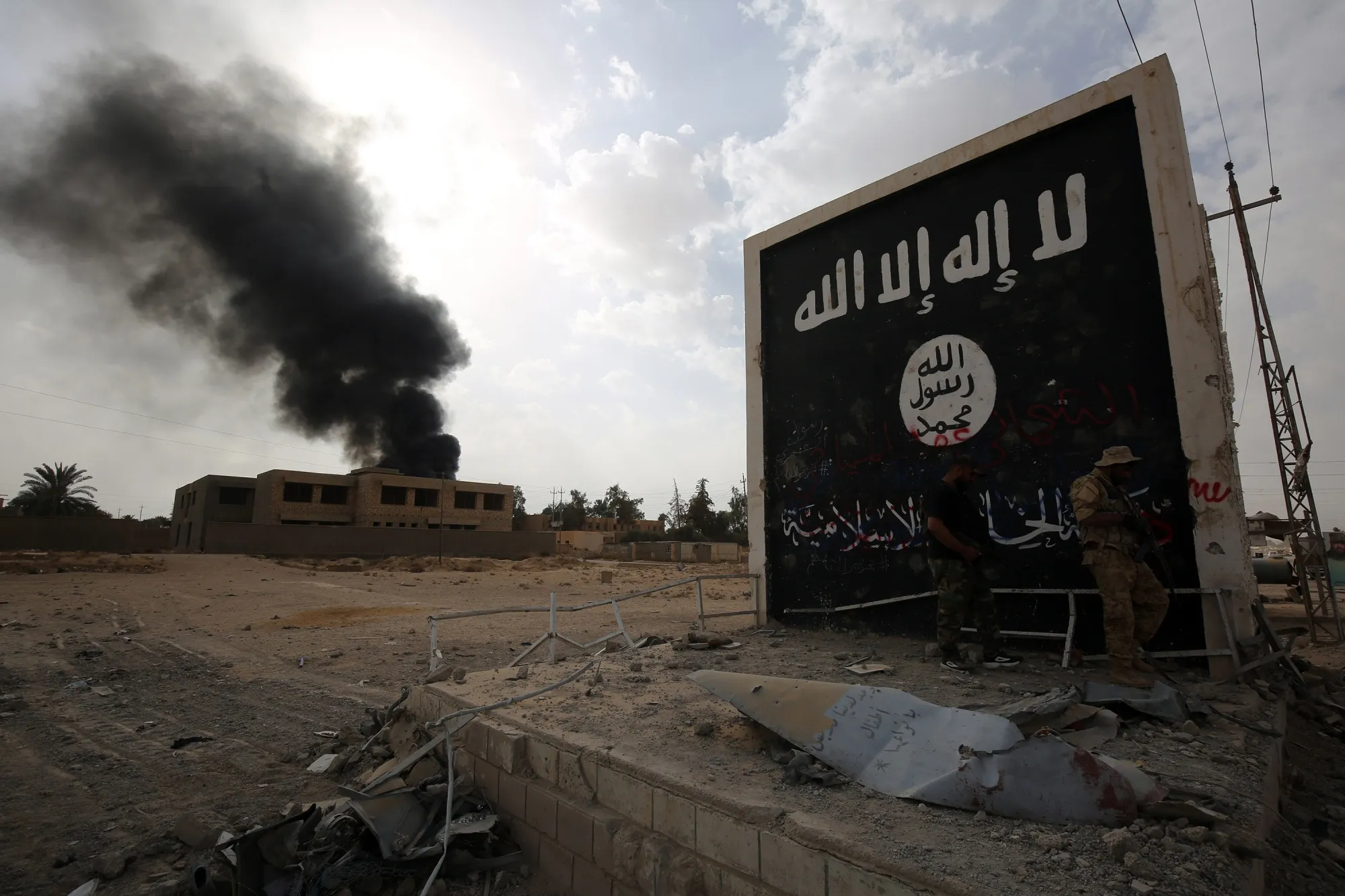 Embers of ISIS.