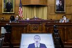 Mark Zuckerberg, chief executive officer and founder of Facebook Inc., speaks via videoconference during a House Judiciary Subcommittee hearing in Washington, D.C., U.S., on Wednesday, July 29, 2020.