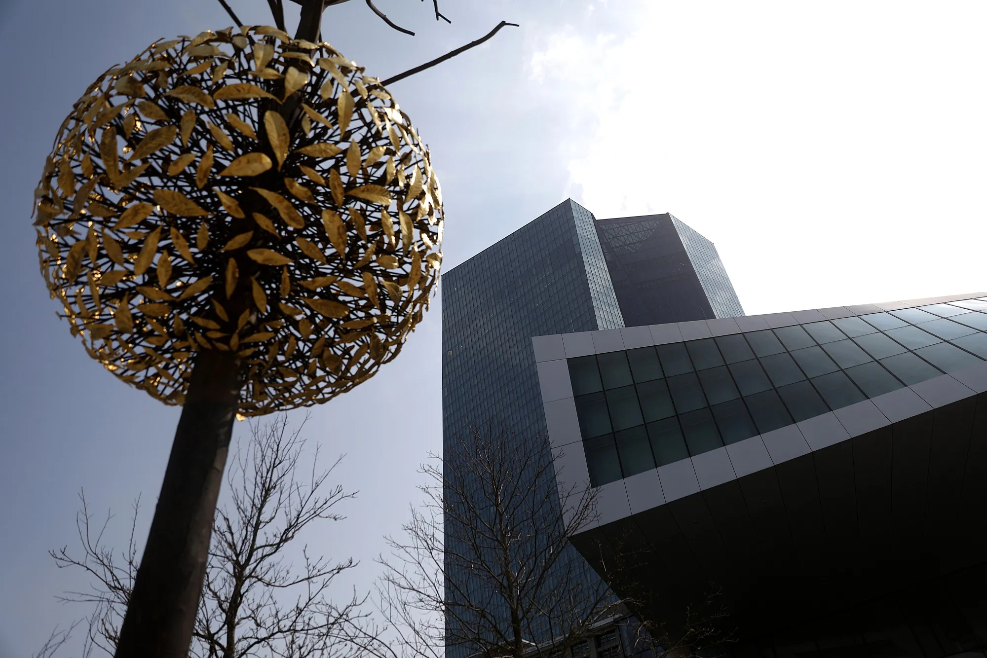 The European Central Bank&nbsp;headquarters in Frankfurt.