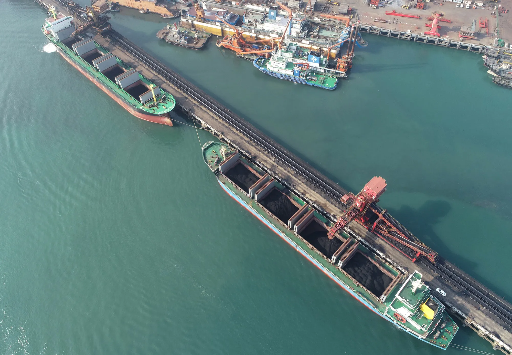 Coal Export In Lianyungang