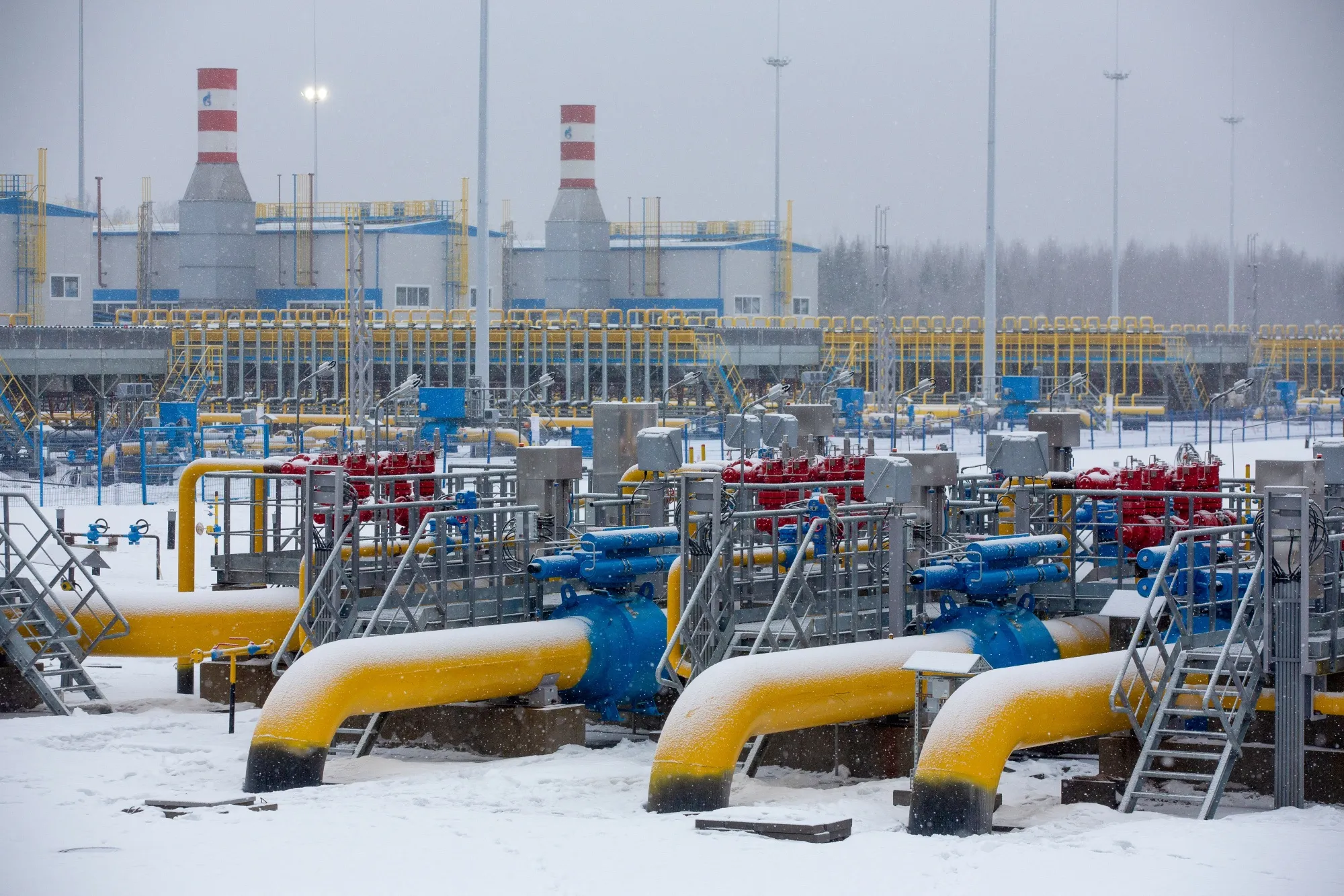 Gazprom PJSC's Nord Stream 2 Slavyanskaya Compressor Station 
