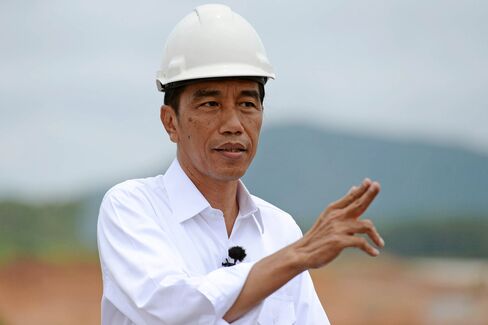 Interview With Indonesia President Joko Widodo As He Visits Progress At Construction Of The Sumatra Toll