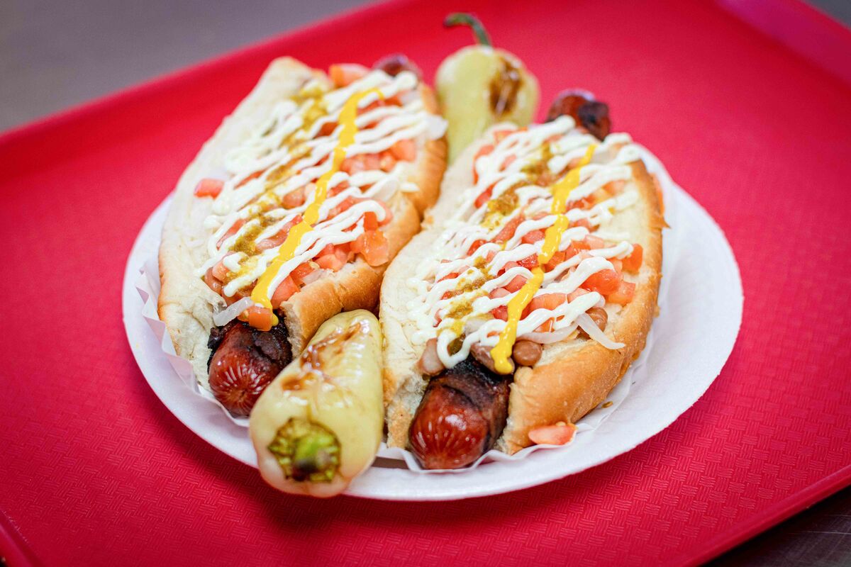 30 X 40 cm Best In Town Neu Blechschild 23169 American Style Hot Dogs 