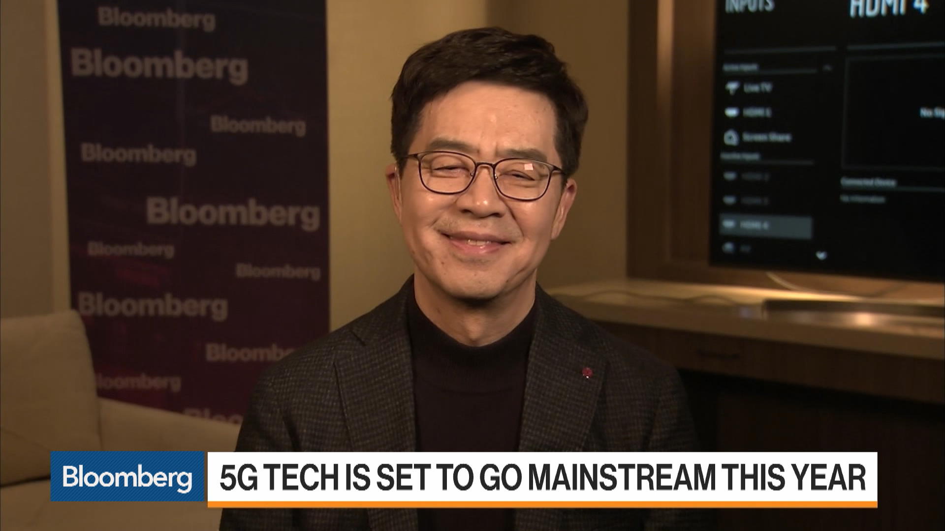 Watch LG Electronics CTO Park Says 5G Will Be a 'Turning Point' Bloomberg