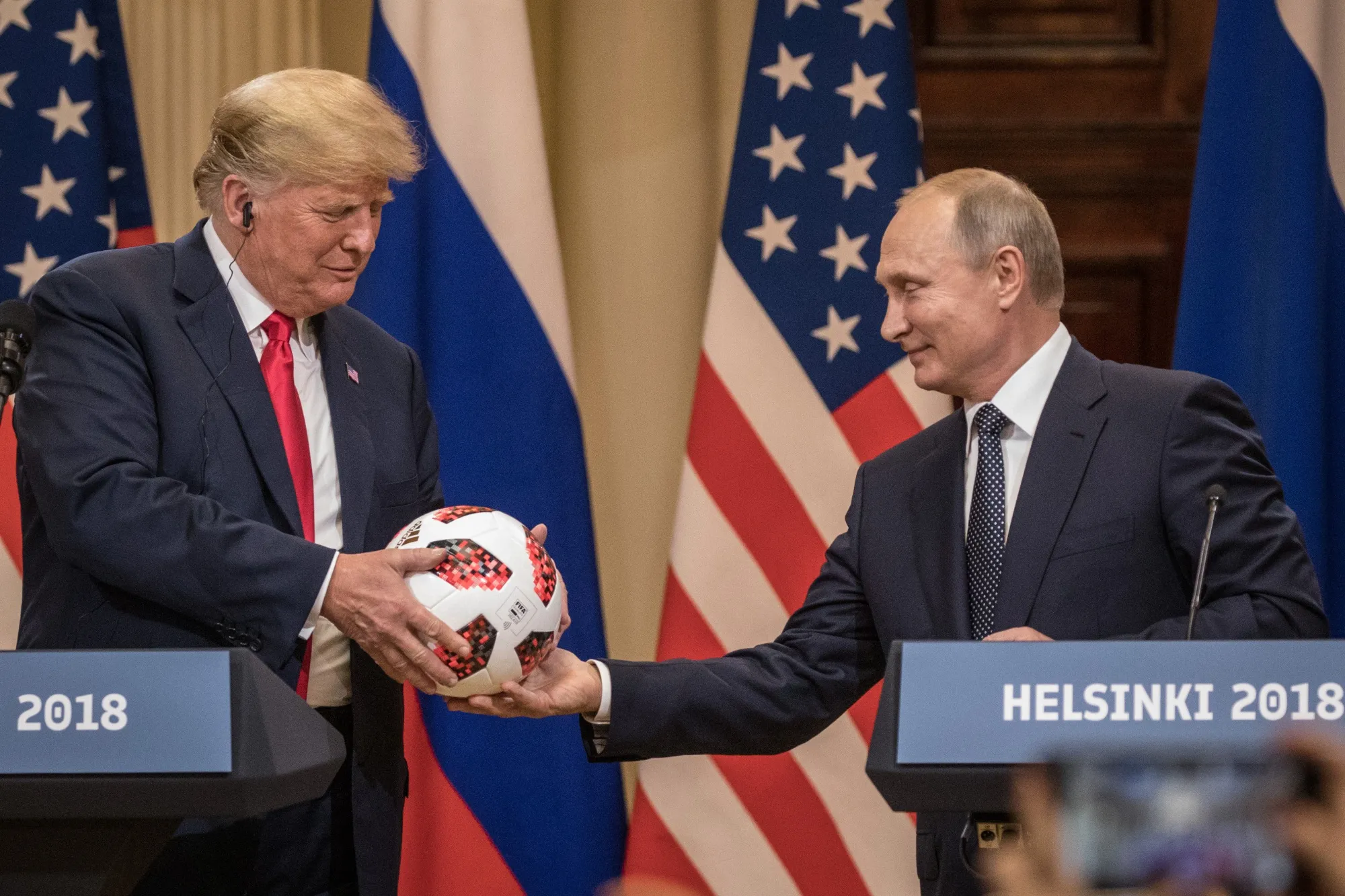 Handing over the globe?