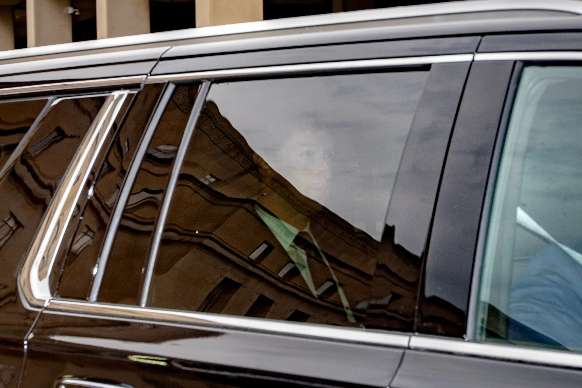 Mark Zuckerberg, chief executive officer of Meta Platforms Inc., arrives at federal court in Washington, DC, US, on Tuesday, April 15, 2025.