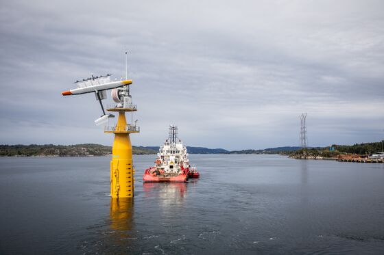 Flying Wind Turbines Make Their First Trip Offshore in Norway