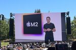 Apple announces the M2 chip at WWDC 2022.