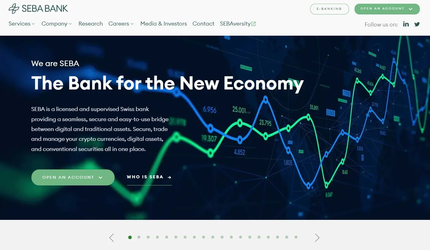 Julius Baer-Backed Crypto Bank SEBA Ramps Up Hiring in Asia After Selloff -  Bloomberg