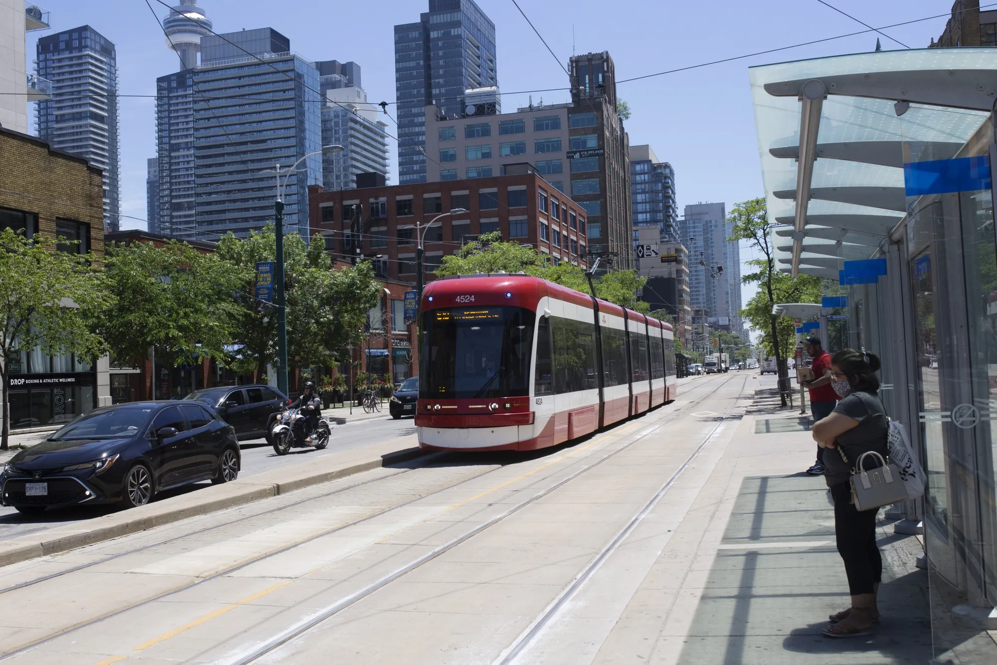 Covid Ambassadors, Free Face Masks Await Toronto Transit Riders
