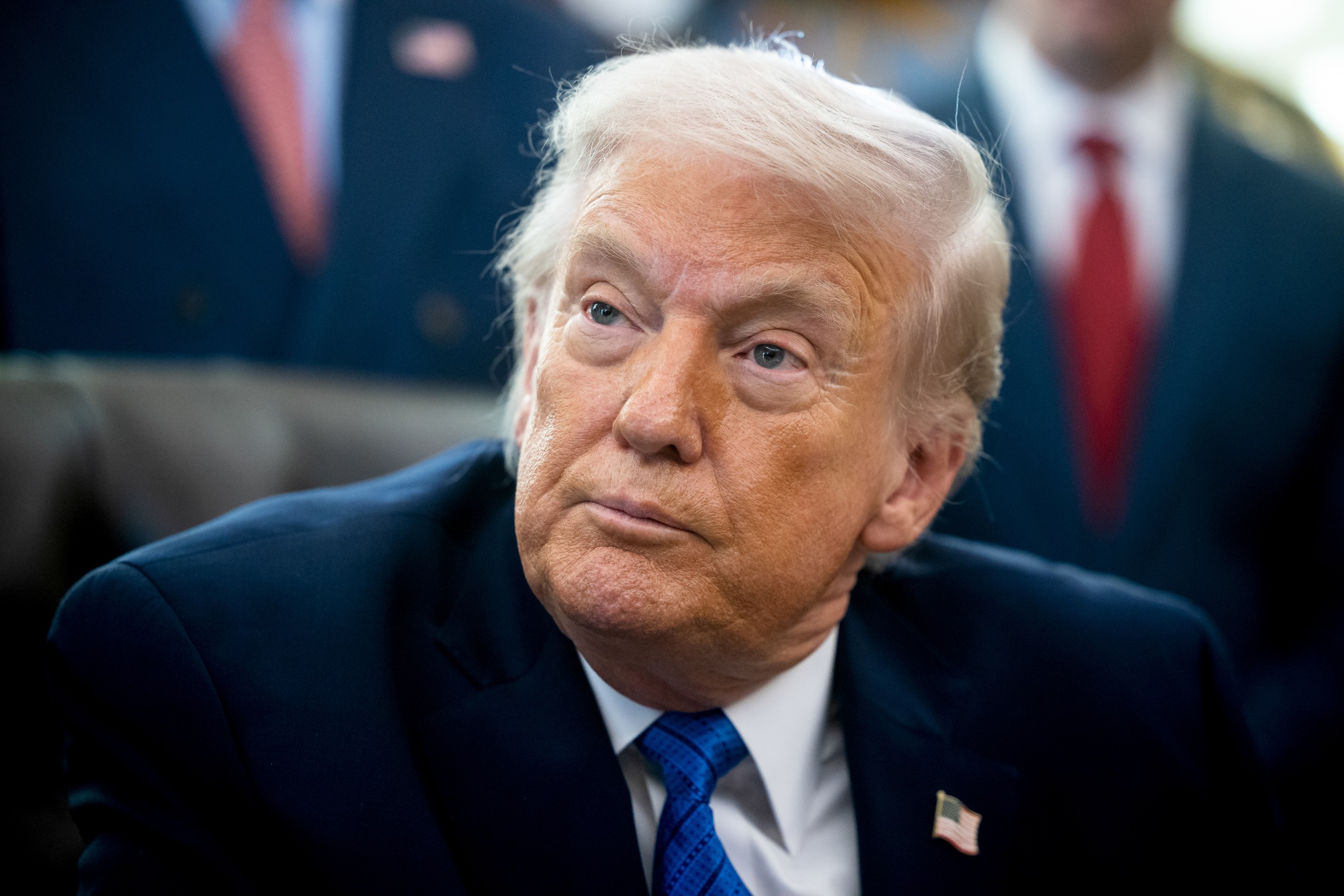 Donald Trump. Photographer: Francis Chung/Politico