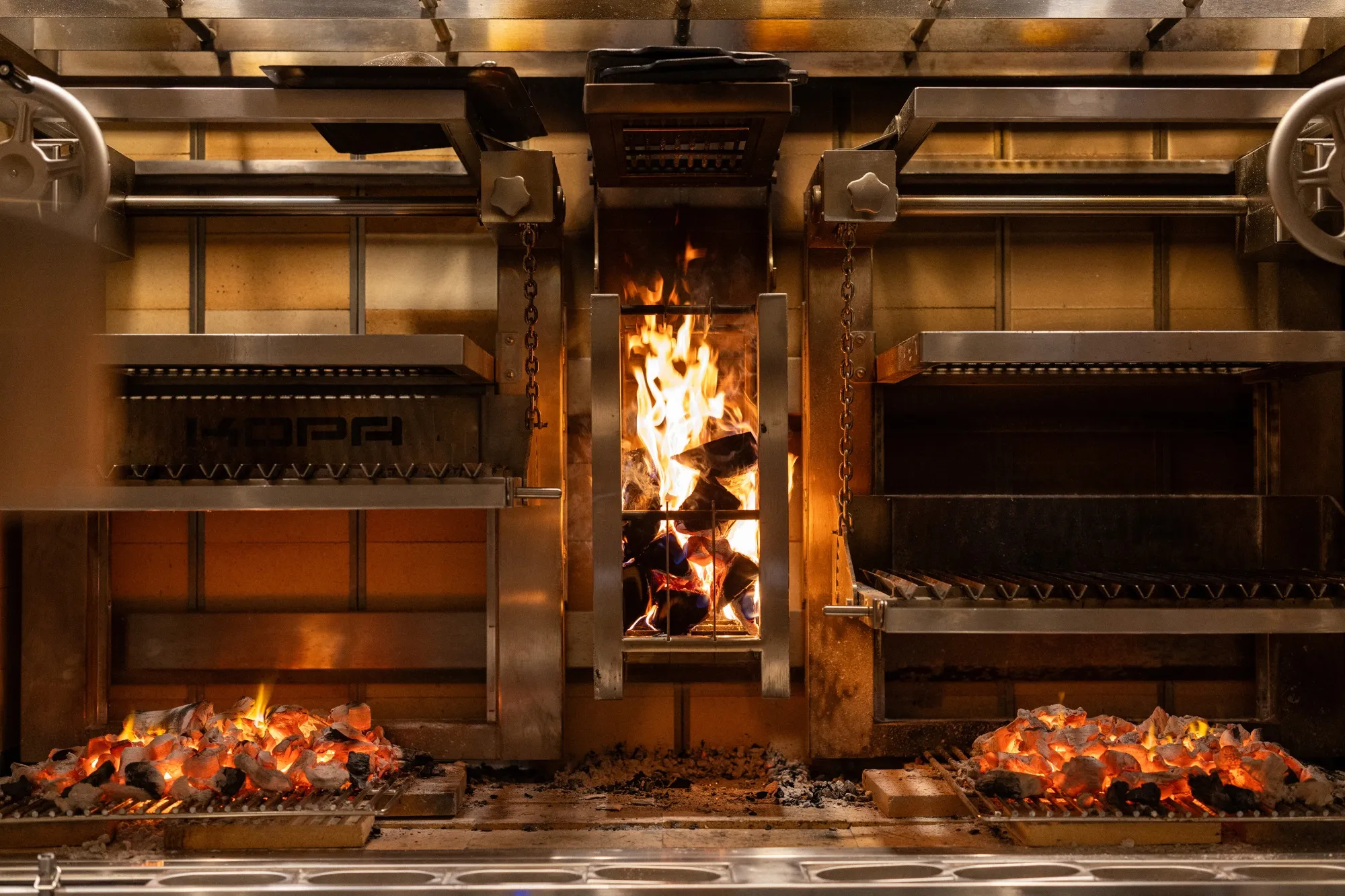 The grill is the focus at the&nbsp;notable new Sperling &amp; Co&nbsp;in the Stureplan district of Stockholm.