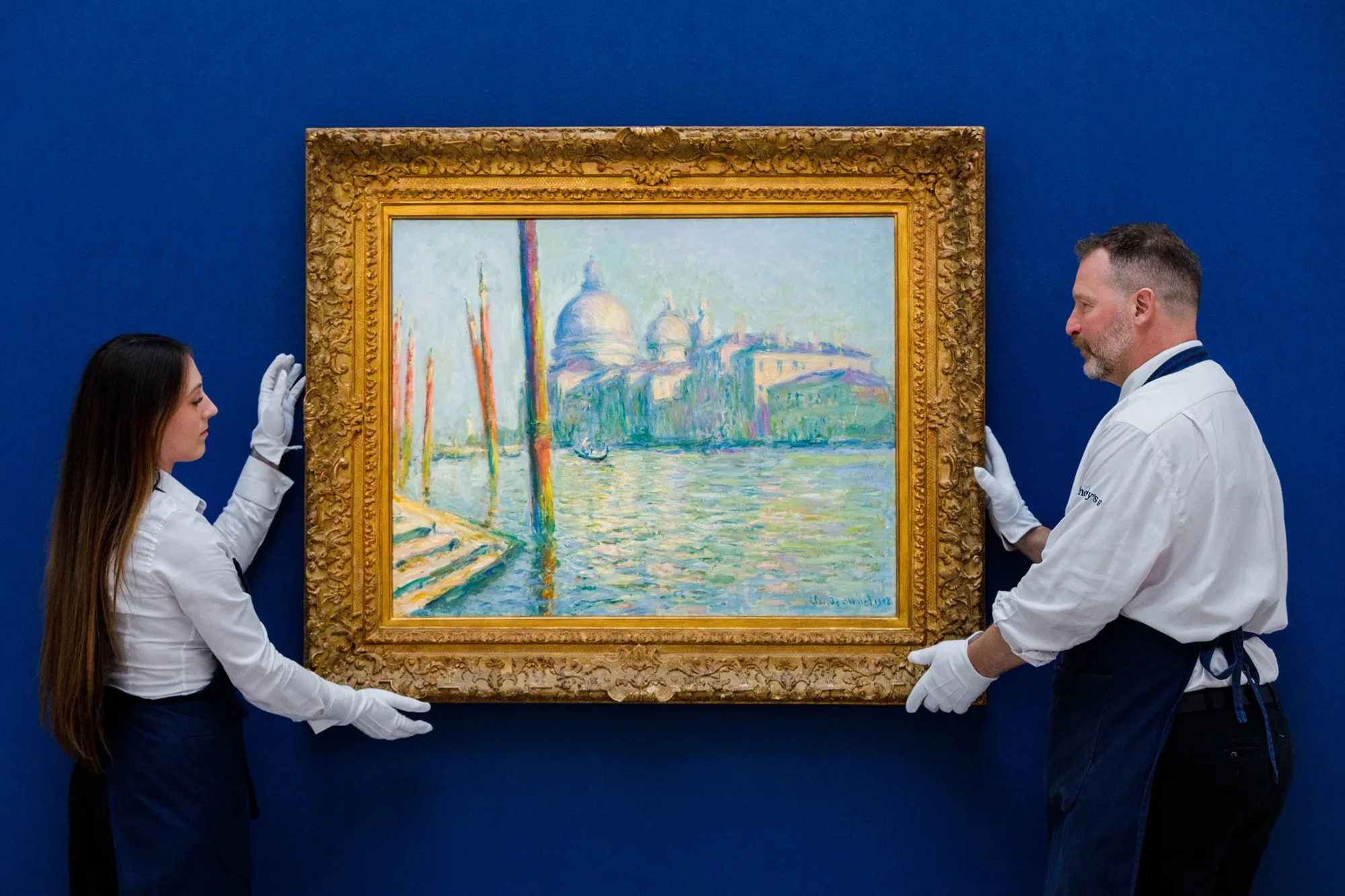 Claude Monet’s Le Grand Canal et Santa Maria della Salute&nbsp;