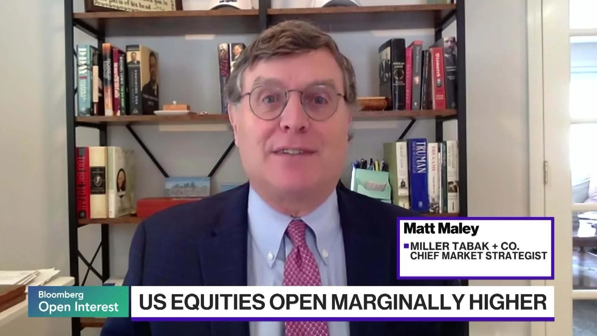 Watch Miller Tabak's Maley Warns on Credit, Admits 'Hard to Fight the ...
