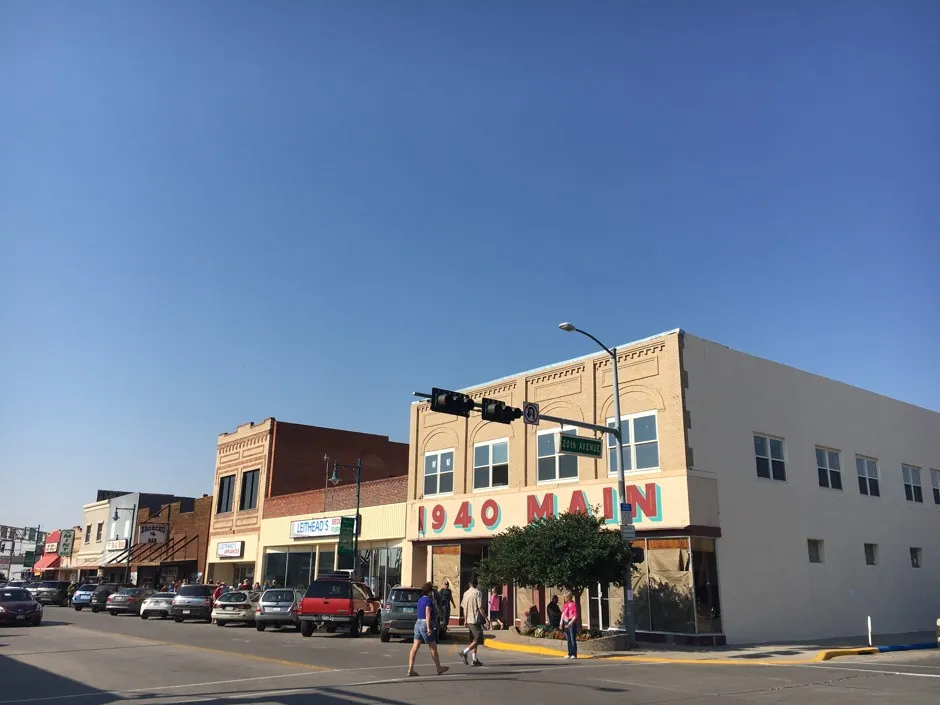 Torrington, Wyoming, got a lot more crowded today. 