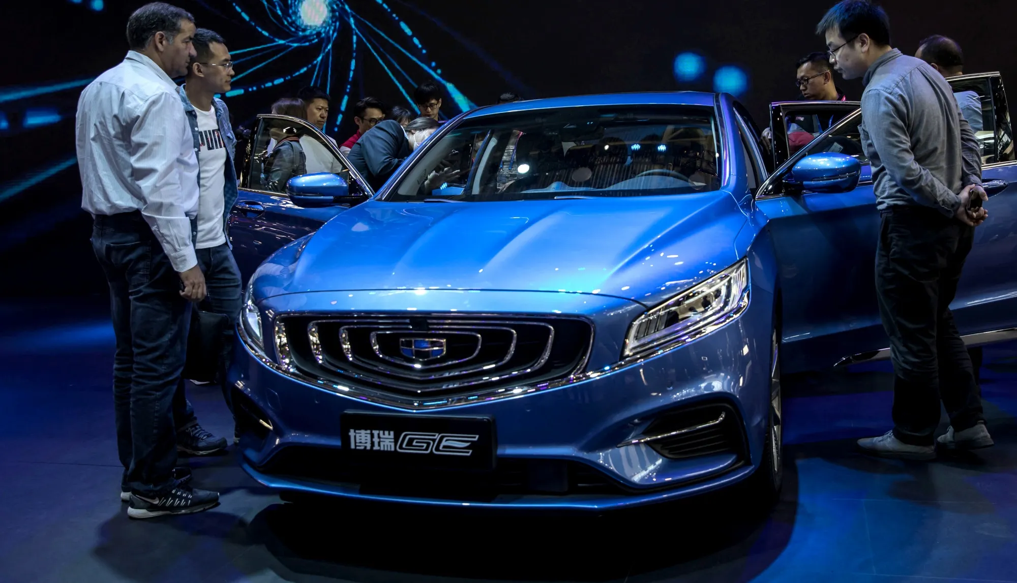Geely Borui GE hybrid sedan